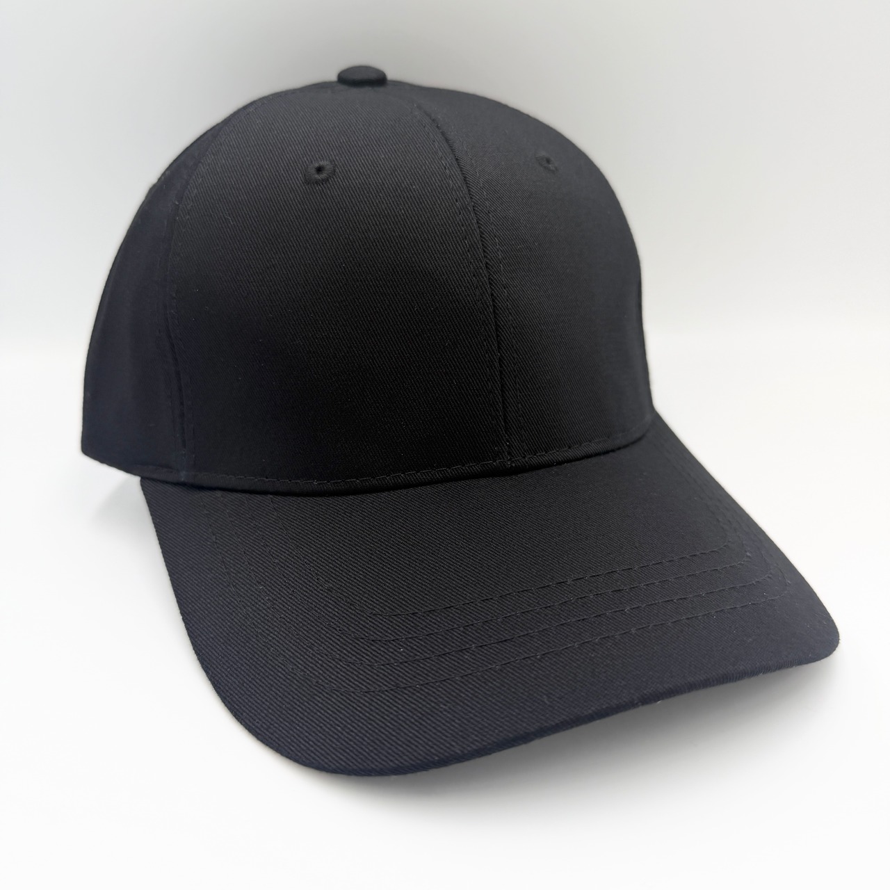 【VARZAR / バザール】Matte stud over fit ball cap Black