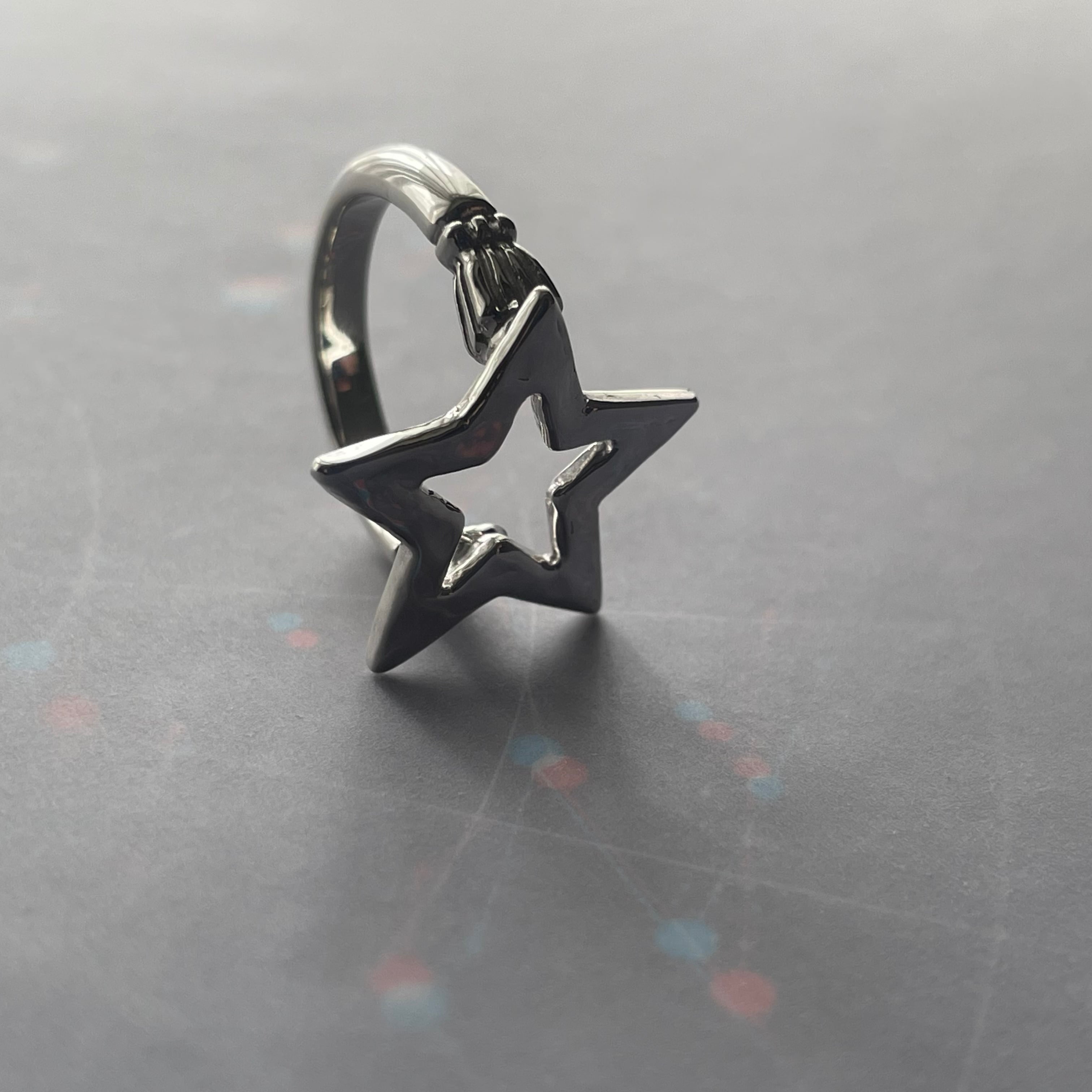 SILVER STAR Pinky Ring／シルバースターのピンキーリング／S（小さめ