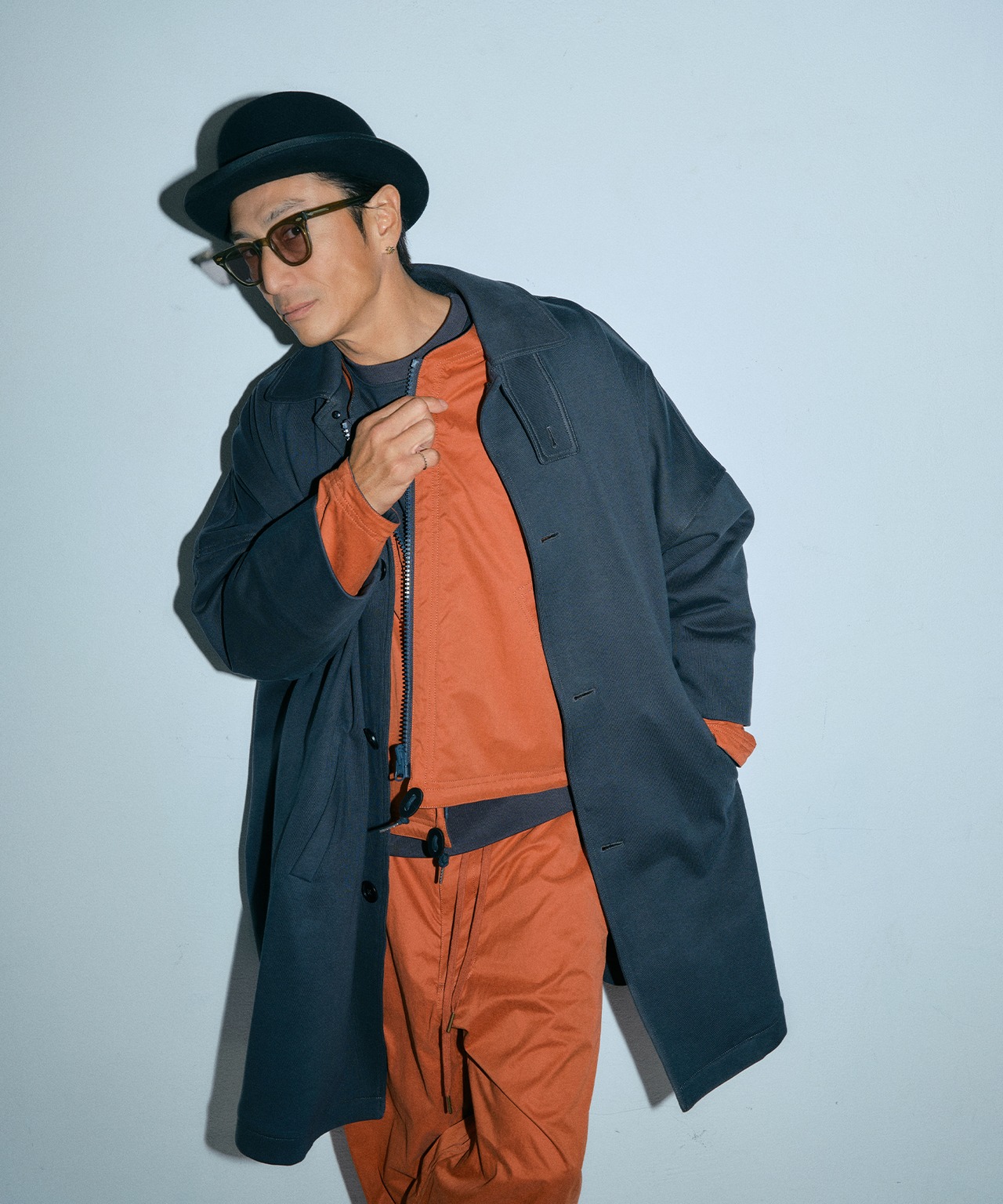 BIG SILHOUETTE SWEAT COAT［HSJ003］