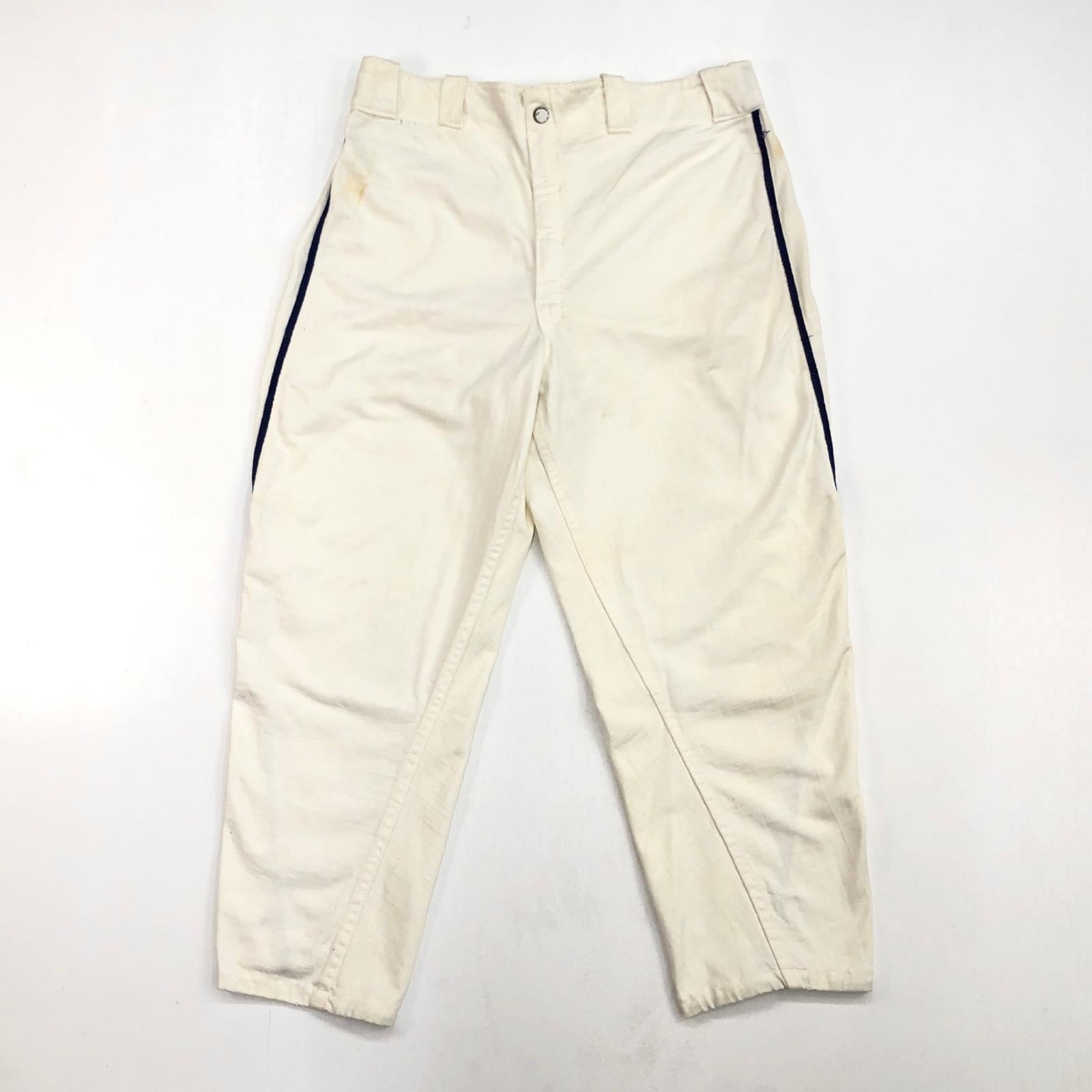 RUSSELL SOUTHERN 60年代 ベースボールパンツ ホワイト サイズ：M