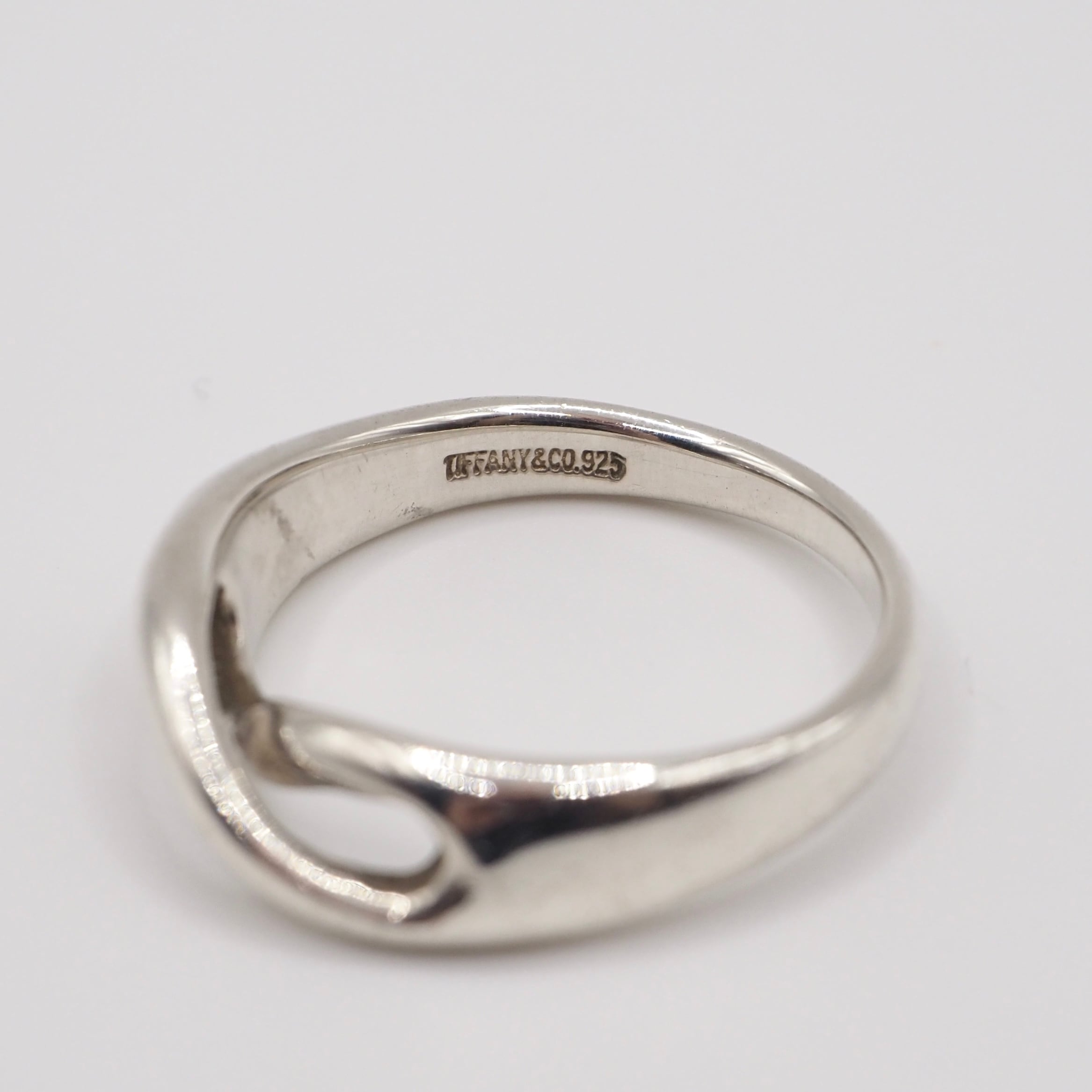 Tiffany&Co. 約12号 インフィニティ リング シルバー925 ティファニー