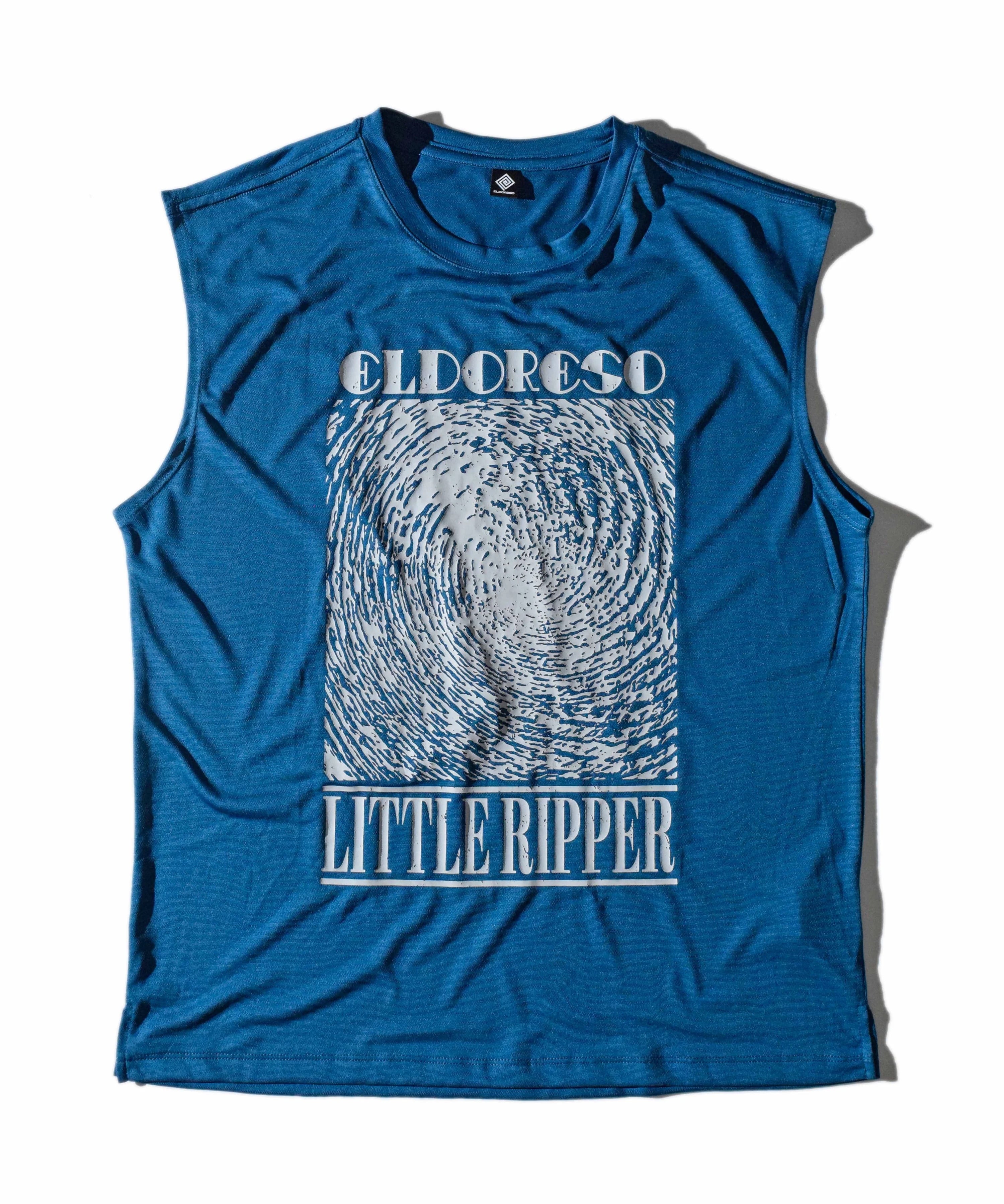 ELDORESO(エルドレッソ)Ripper Wide Sleeveless -Navy メンズレディースランニングスリーブレス