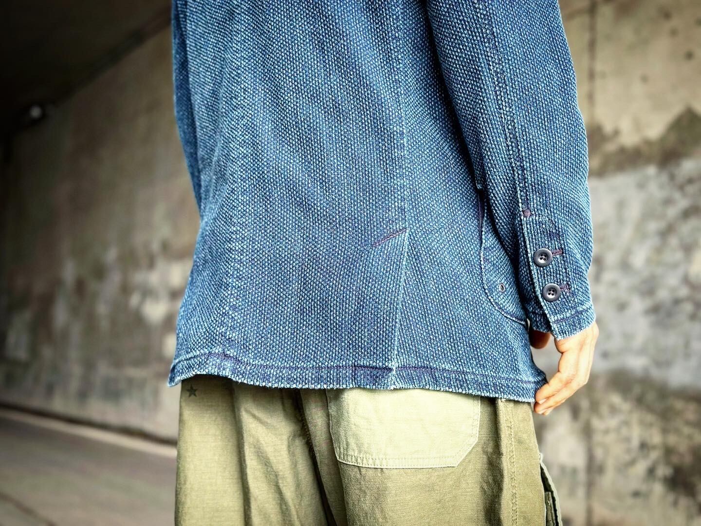 23SS Indigo Sashiko 2B Tailored Jacket / インディゴ刺し子2B