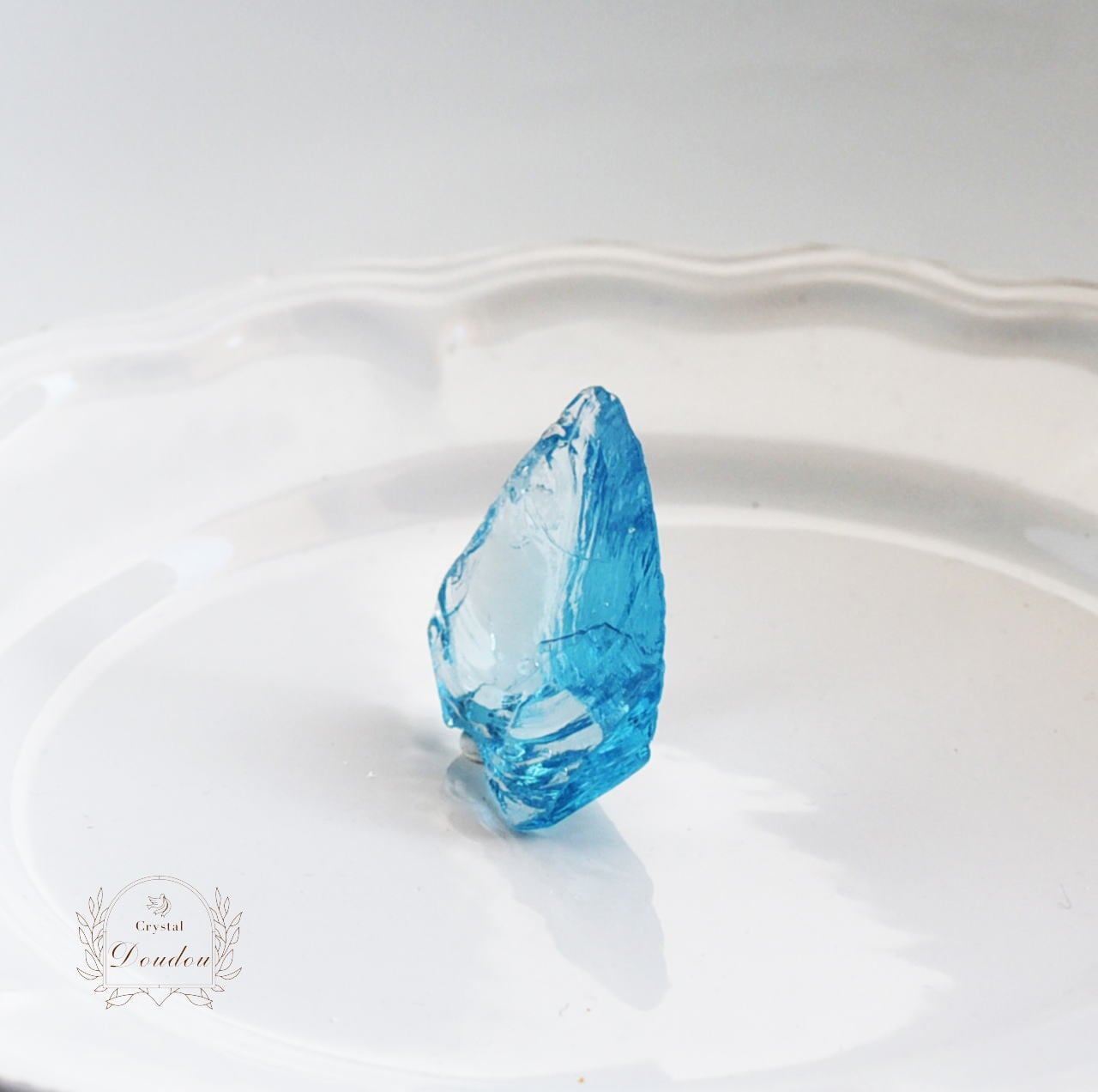 アンダラクリスタル　美粒セラフィムブルー〔sa4475〕 アンダラクリスタル 美粒セラフィムブルー〔sa4475〕 | Crystal doudou