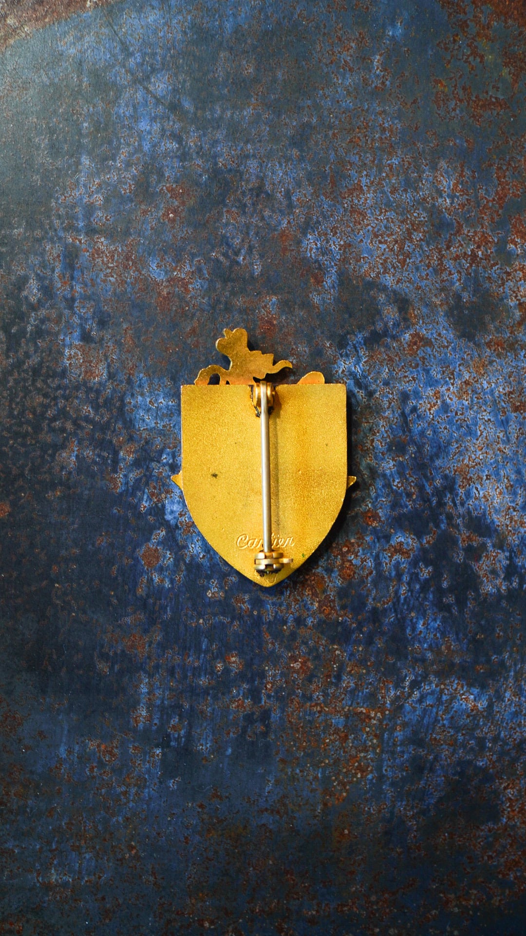 カルティエ　ブローチ　ヴィンテージ 1940s】CARTIER カルティエ WWII Allied Relief Fund ブローチ