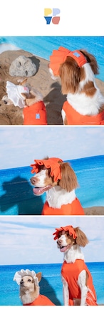 【puppygallery公式】Gom gom cooling hat S-M