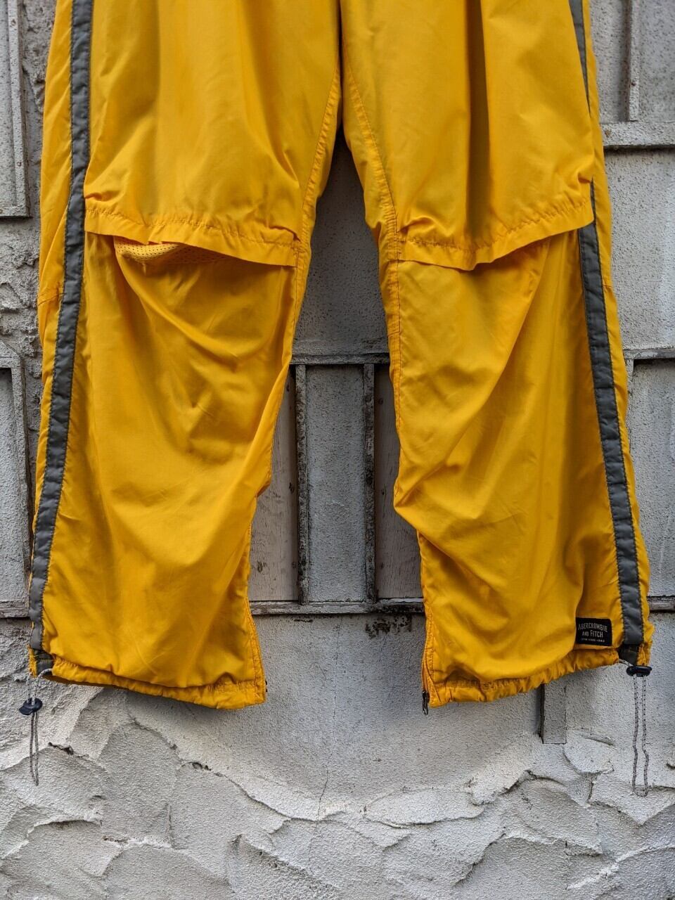 "ABERCROMBIE" nylon convertible pants vintage 深緑オンライン