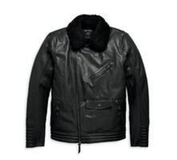 I MAESTRI leather、knit jacket | PAY ID