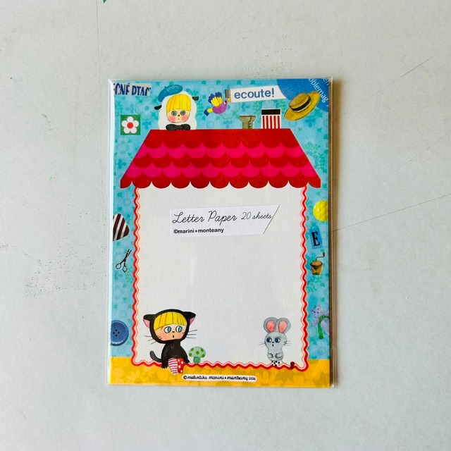 Letter paper (S) fish pie twin bears