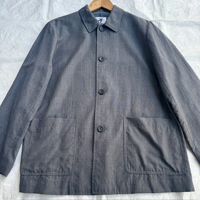 HAI Sporting Gear ウールカバーオールジャケット 70s〜80s ISSEY MIYAKE ウール ヴィンテージ古着 M 画像2
