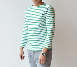 SAINT JAMES(セントジェームス)ボーダーシャツ(OUESSANT)NEI/GOL