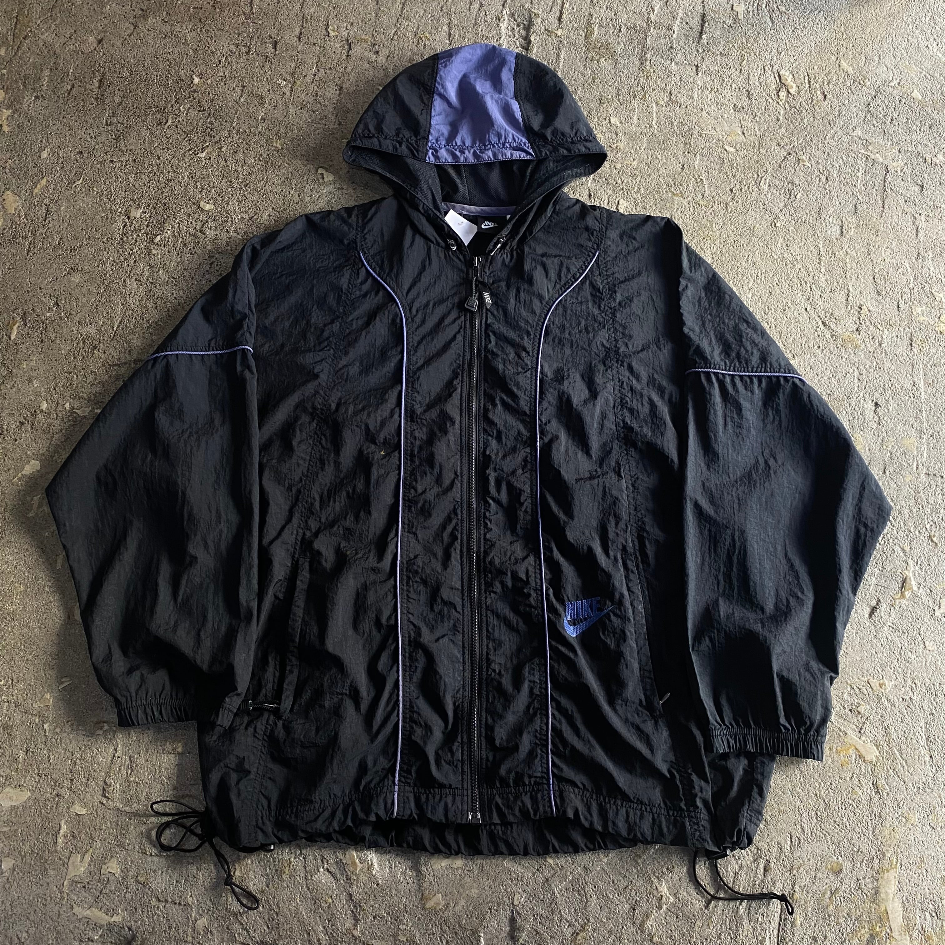 00s old nike nylon jacket XL tech Y2K