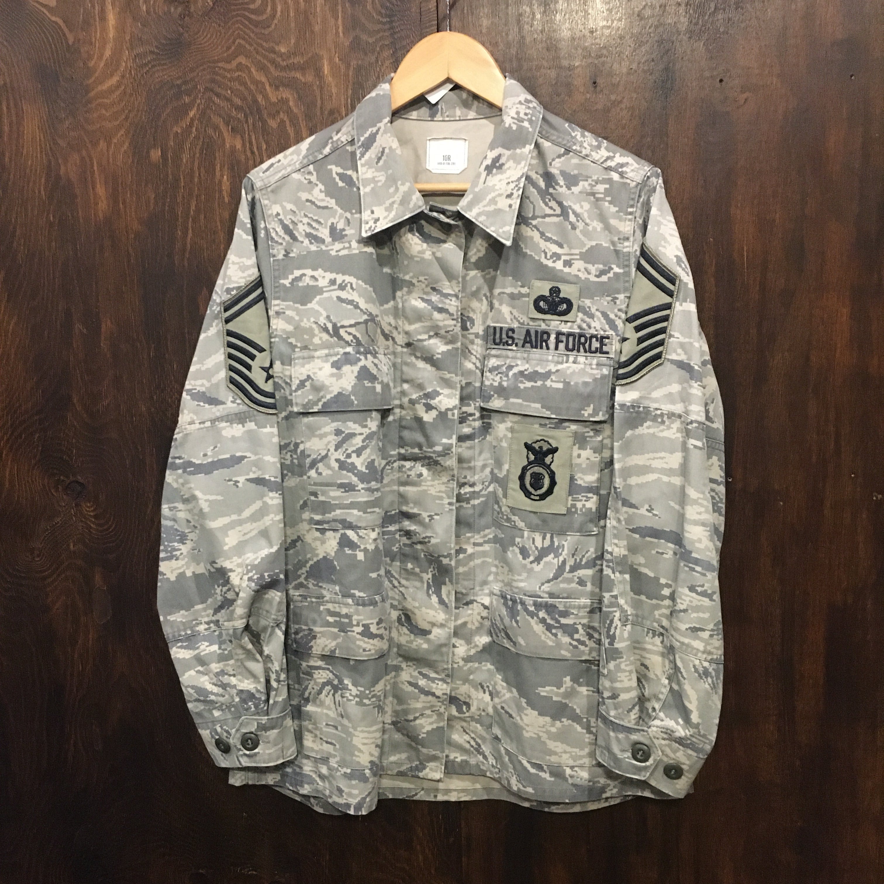 【レア】美品 U.S.AIRFORCE 米空軍 ミリタリージャケット カモフラ