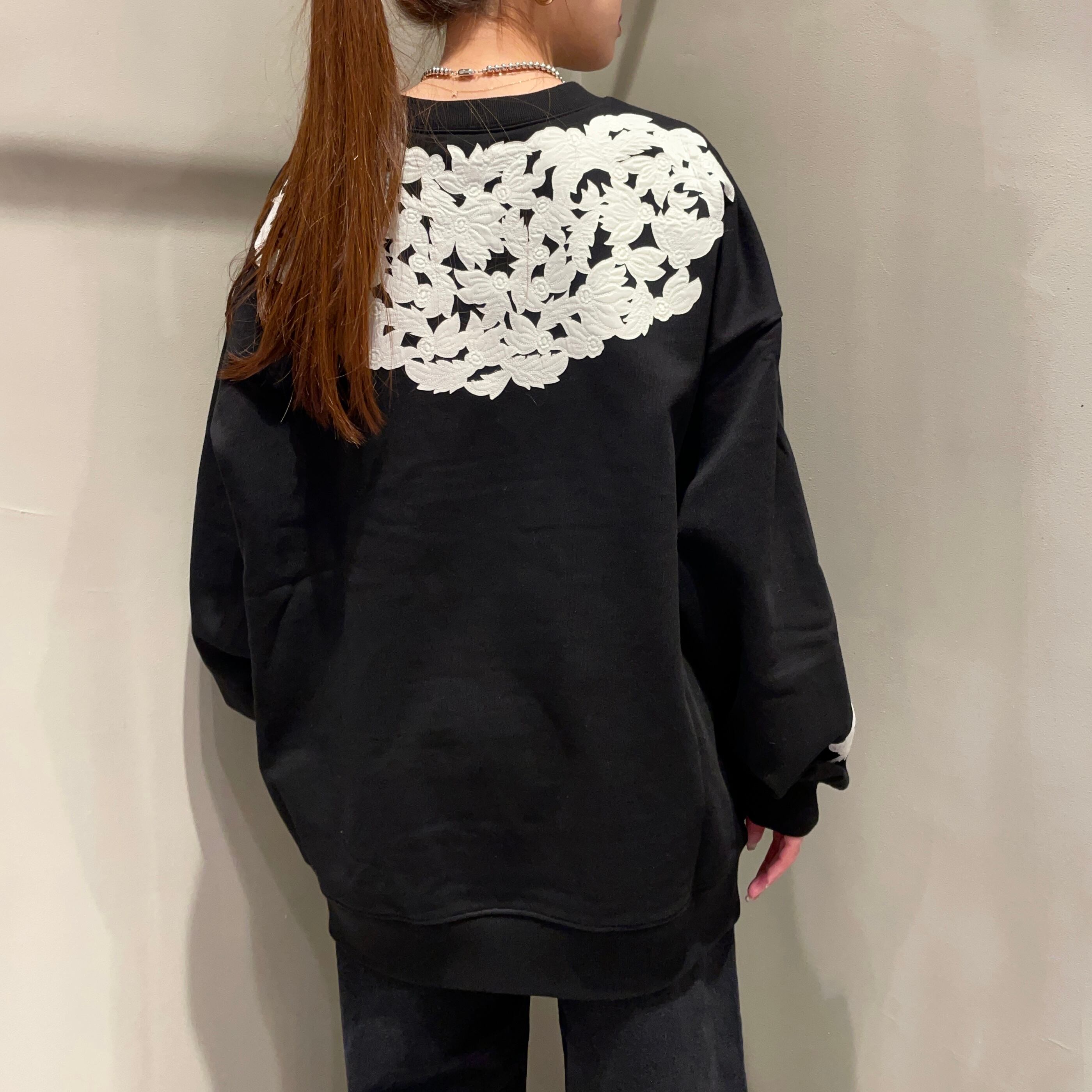 COEL フラワー刺繍スウェット COEL/フラワー刺繍スウェット | 20ｰtwentyｰ