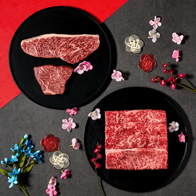 〈但馬牛・経産牛〉ステーキ＆すき焼き セット｜2人前目安［ギフト可／冷凍発送］