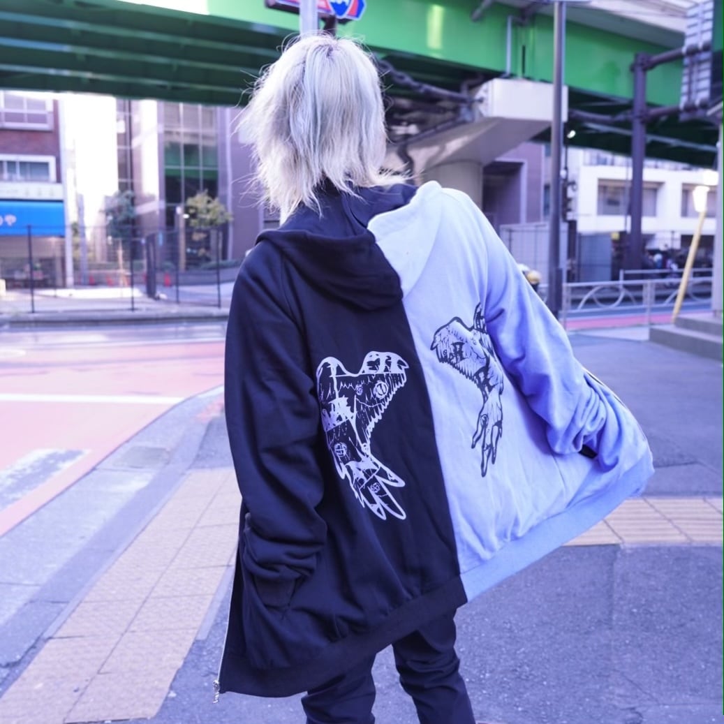 two-tone ZIP PARKA【NieR WING】 | NIER CLOTHING powered by BASE