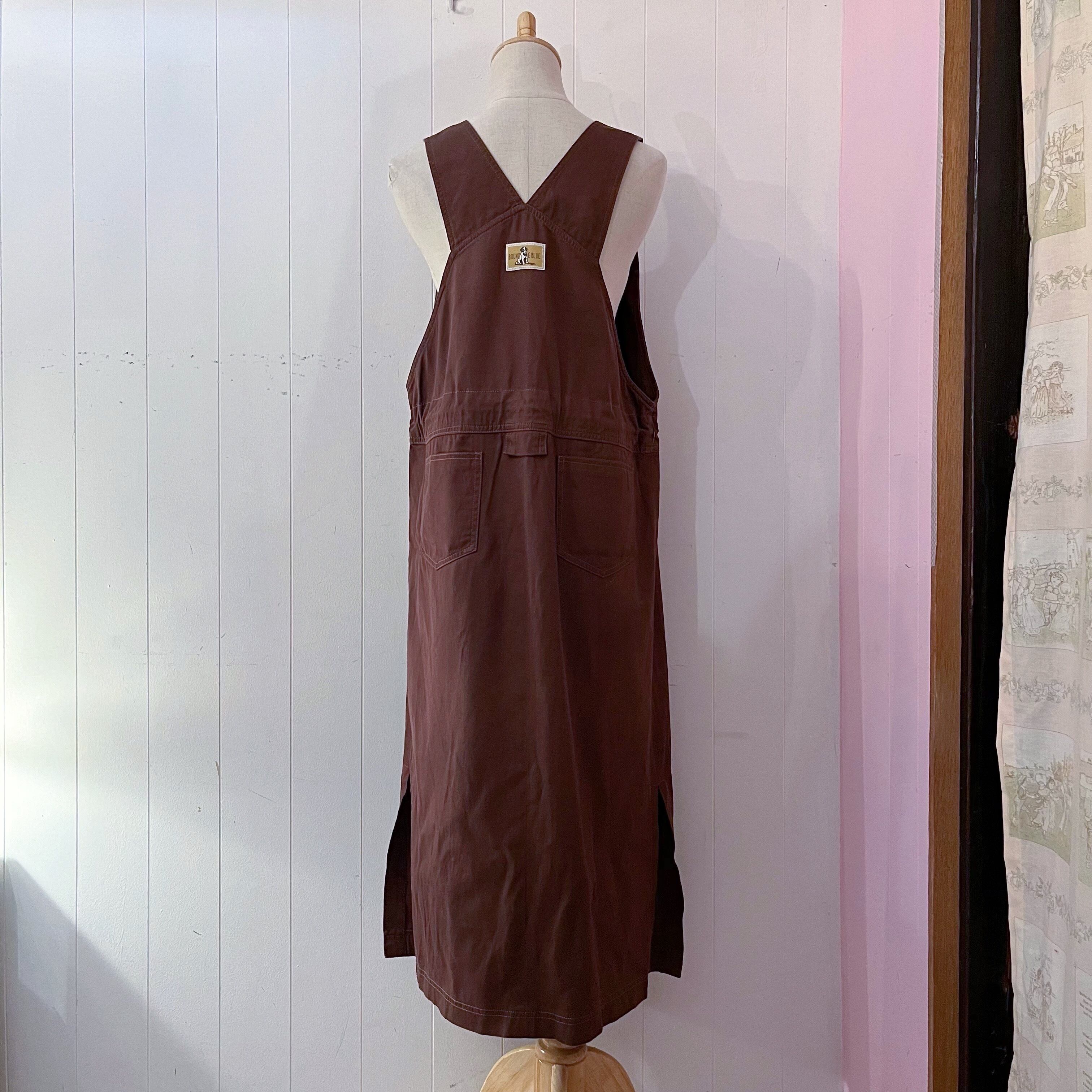 dog wappen brown pocket jumper skirt