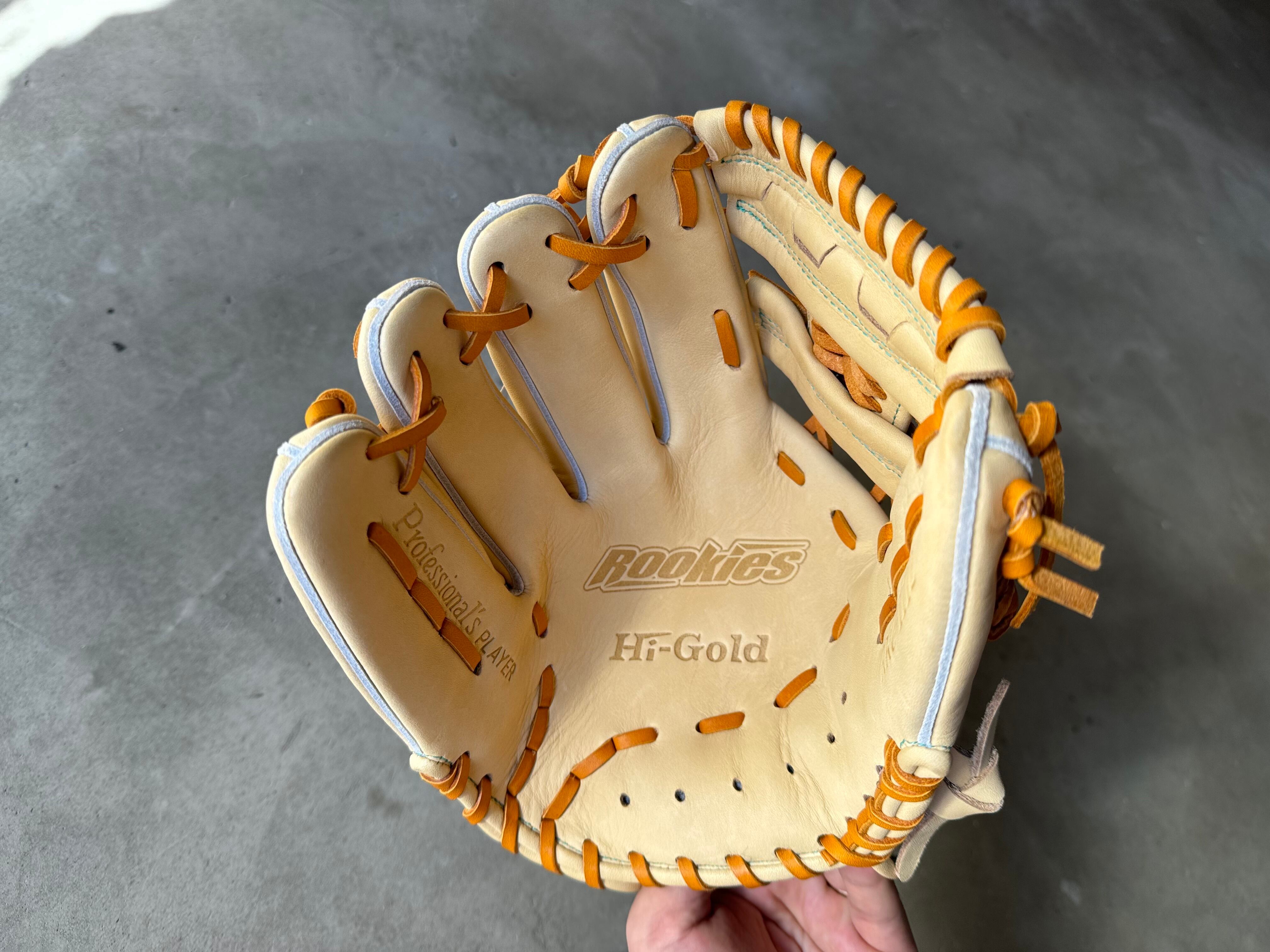 ROOKIES〜2025年モデル【Hi-GOLD】少年軟式用グローブ M〜L(対象3〜5