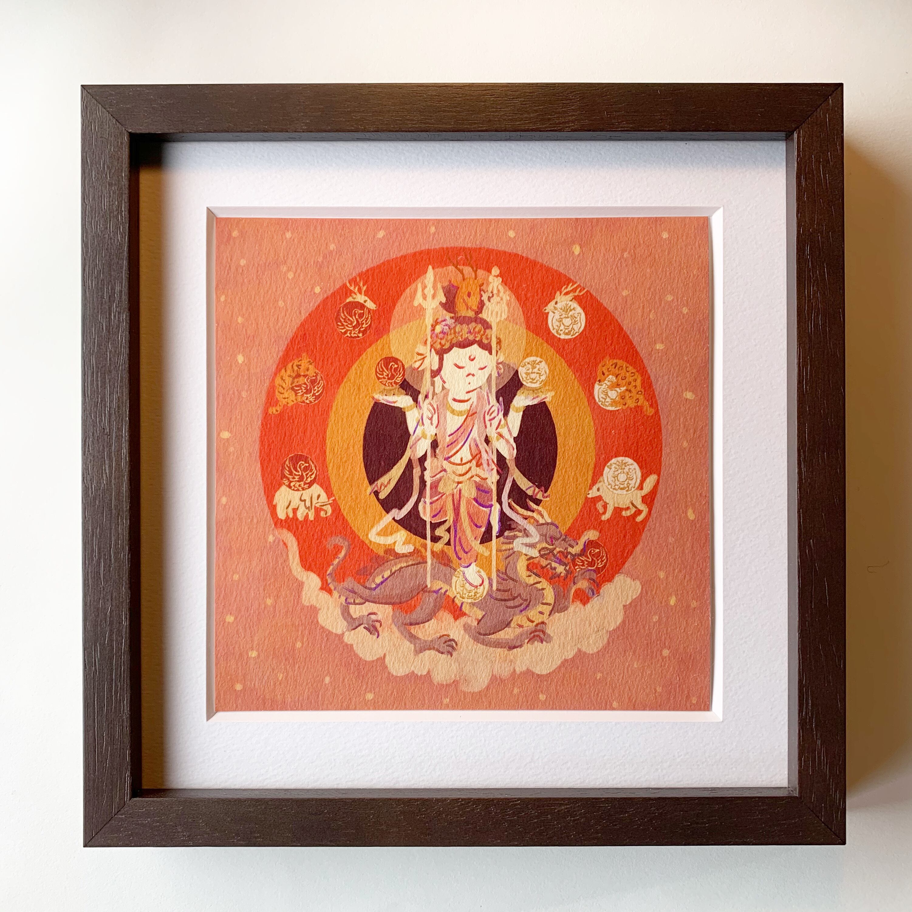 ジクレー版画【尊星王(妙見菩薩)】 | nihhi web shop ジクレー版画【尊星王(妙見菩薩)】 | nihhi web shop