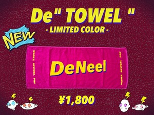 【紫】De"TOWEL"-Limited Color-