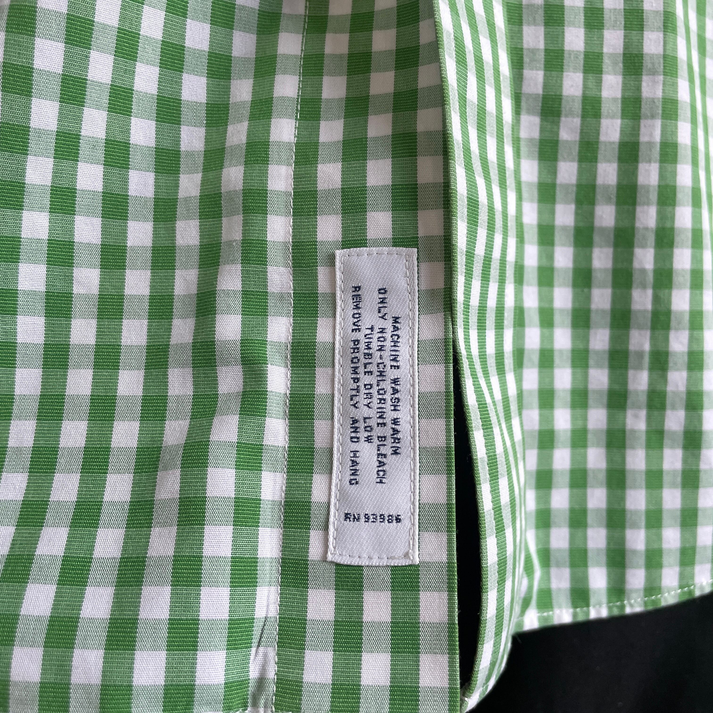 ★USA製★ Brooks Brothers テーラード ギンガムチェック 90年代〜 Brooks Brothers ブルックスブラザーズ チェックシャツ