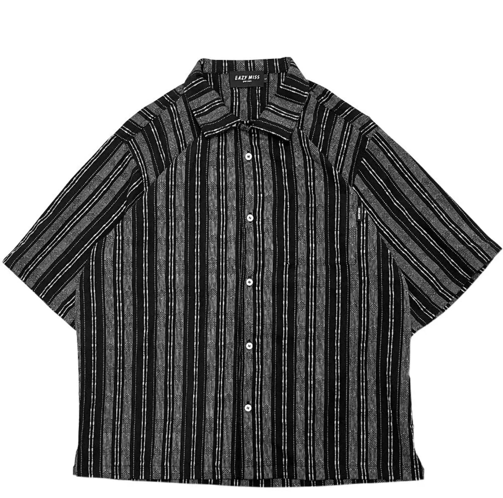 EASYMISS / LAPEL HEMP SHIRT / M