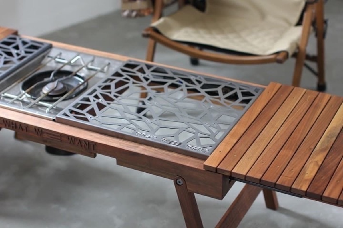 IRON TOP BOARD www S&L/extensiontableケース テーブル・チェア 