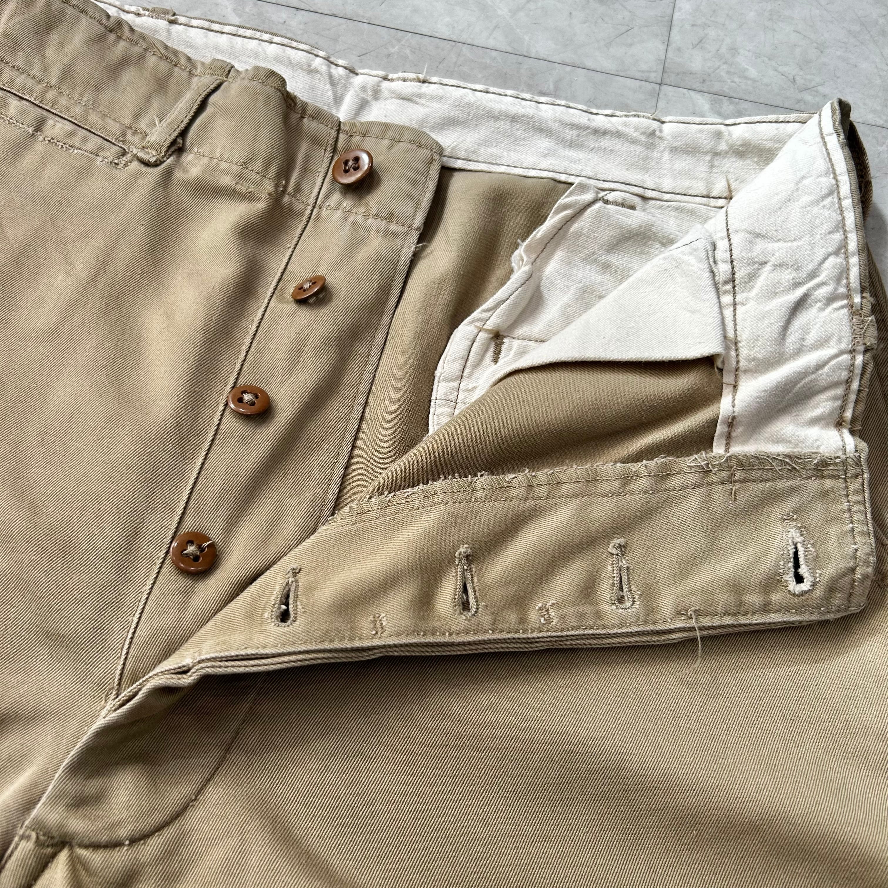 40s US ARMY M-45 45Khaki Chino Trousers 45カーキ チノパン 軍チノ ミリタリー |  ヴィンテージカイトリオレゴン powered by BASE