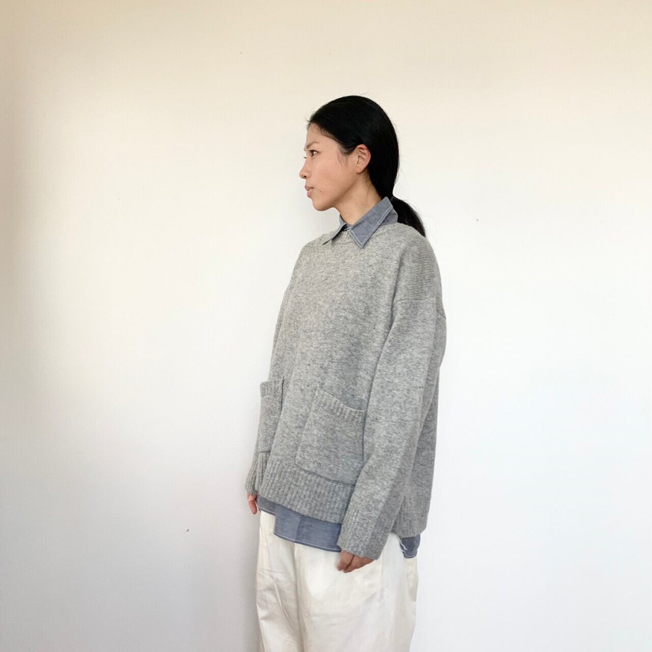 赤耳リネン ダブリエ&ボタントップス セットアップ rondabalita.net
