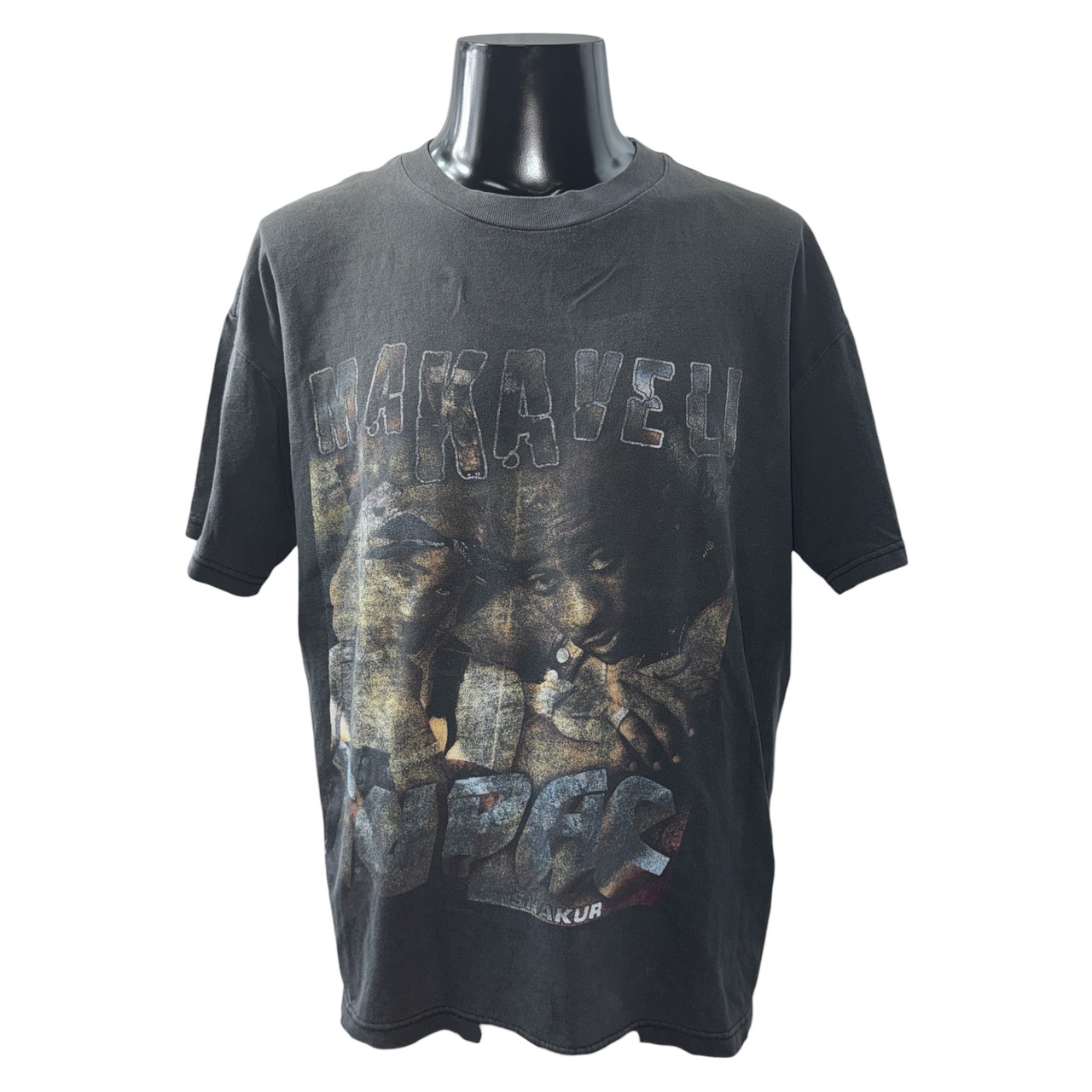 【2PAC】2パック MAKAVELI THUG LIFE RAP Tシャツ