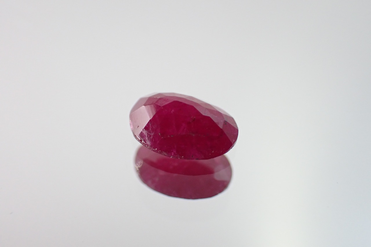 【原石セット】ルビー　1.65ct/2.05ct 　[C3-195]
