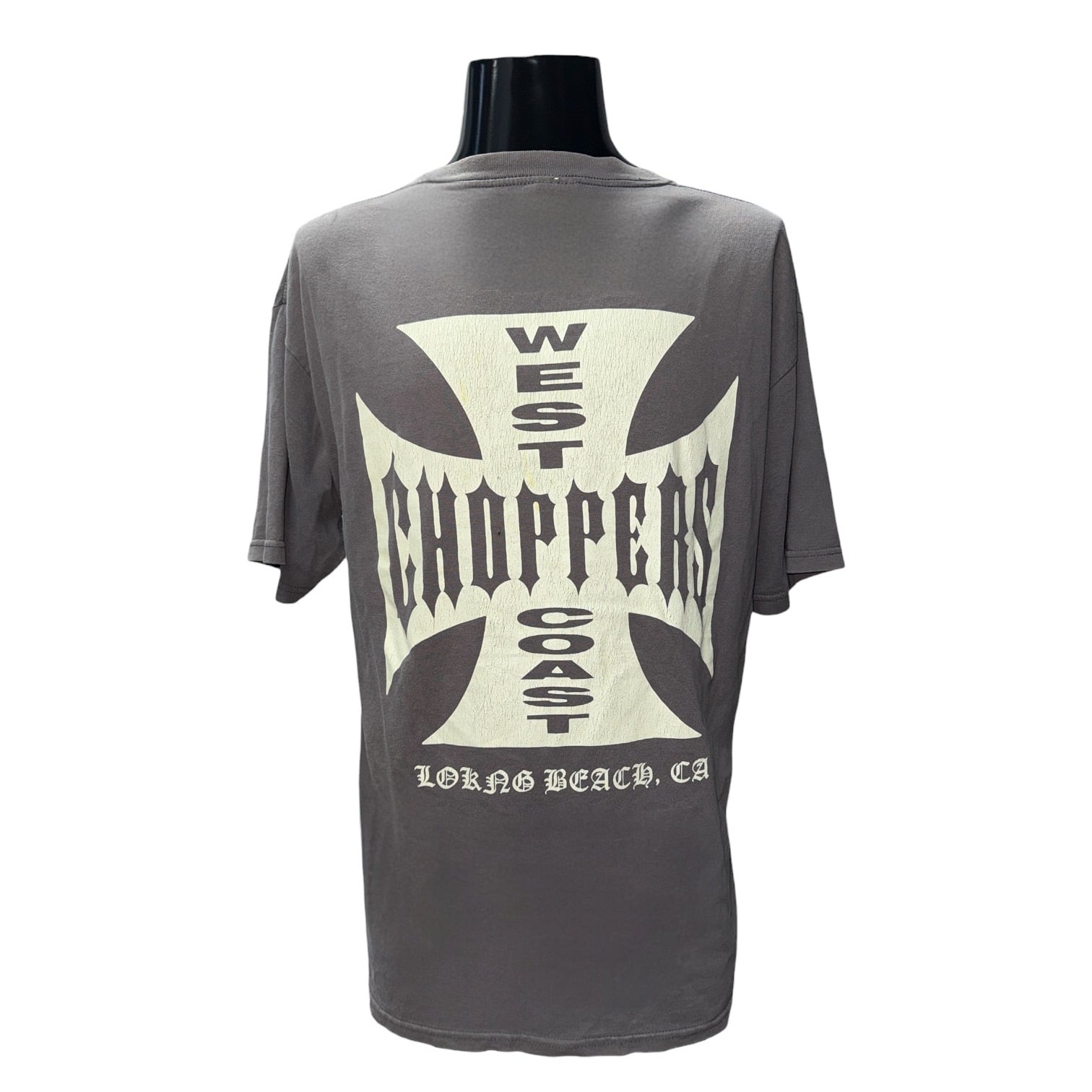 00s ウエストコーストチョッパーズ west coast ロンT M グレー WEST COAST CHOPPERS】ウエスト・コースト・チョッパーズ 