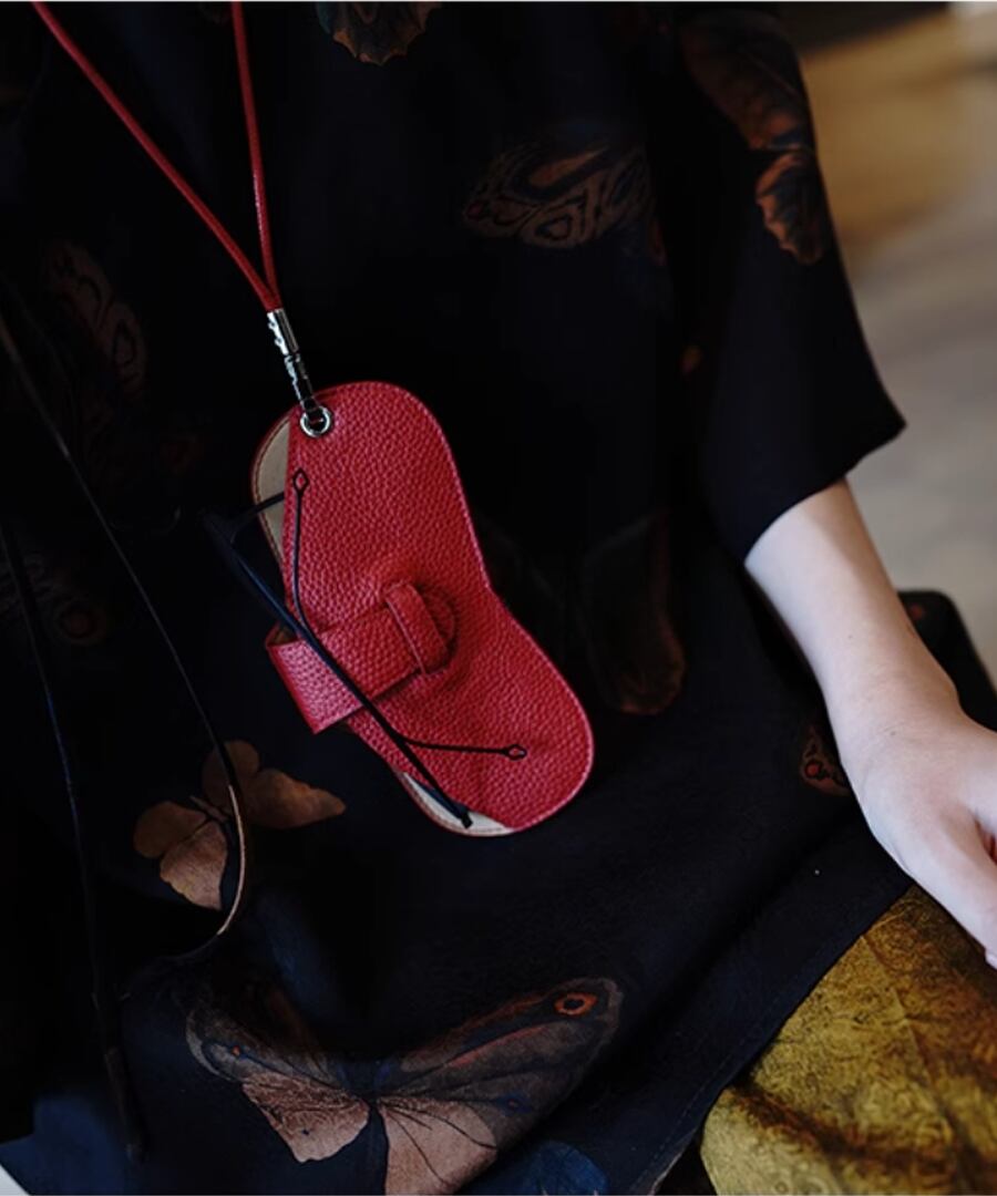 牛レザーメガネケース◆4Collar【e-70828】