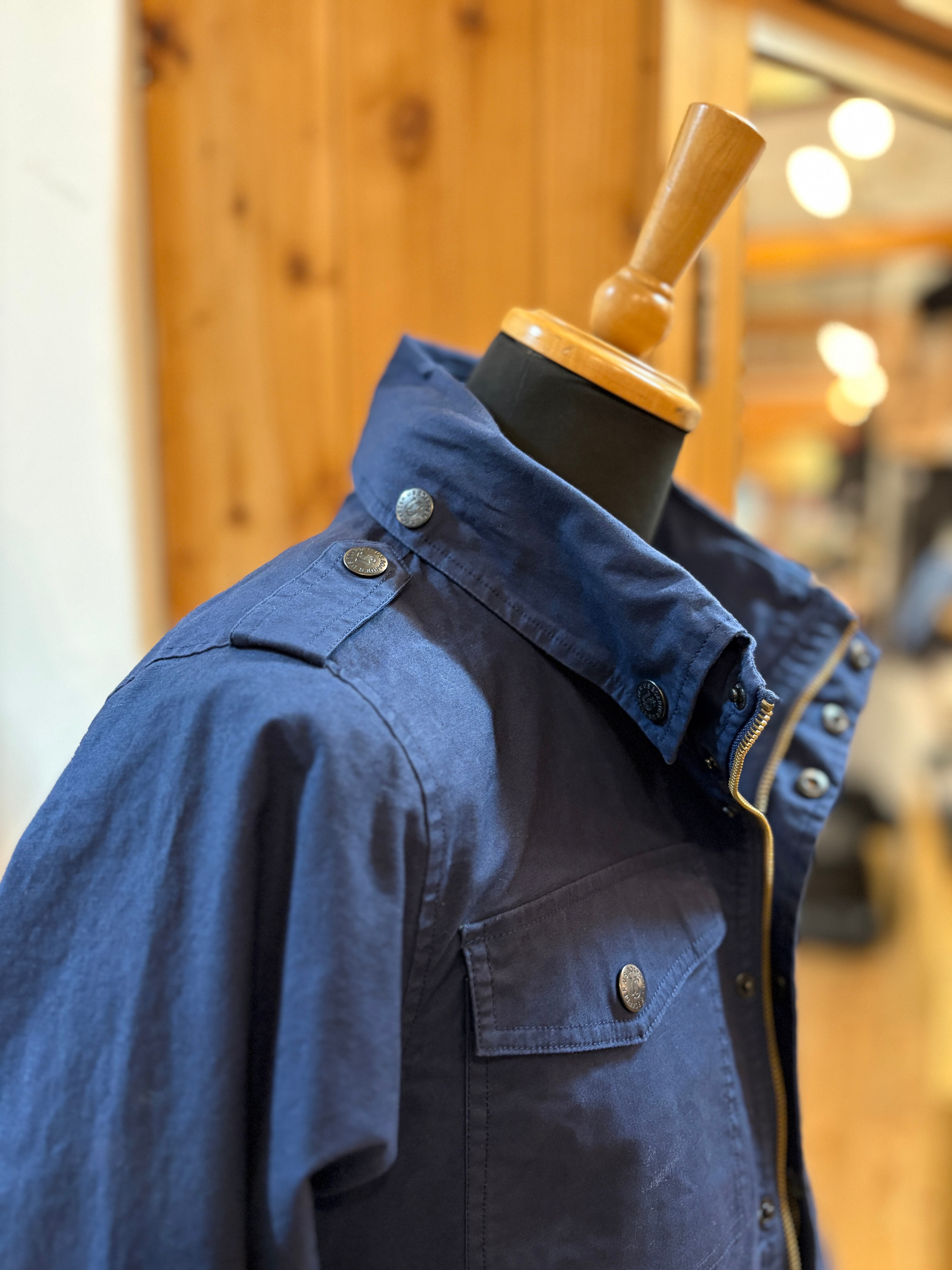 U.S.BOARDER M-65 Military jacket NVY ネイビー Navy blue 紺色 Navy