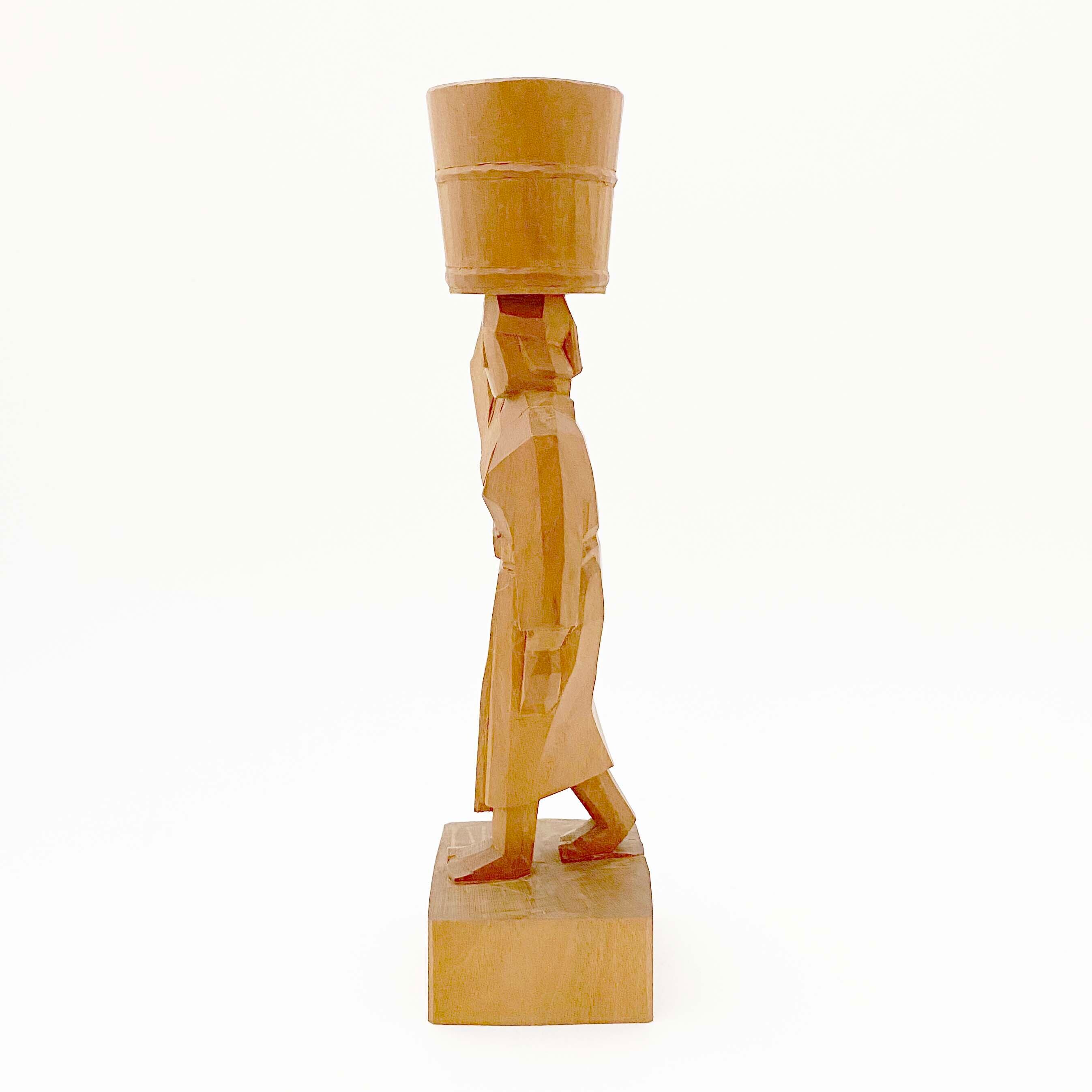 大島一刀彫 あんこ人形(特大)