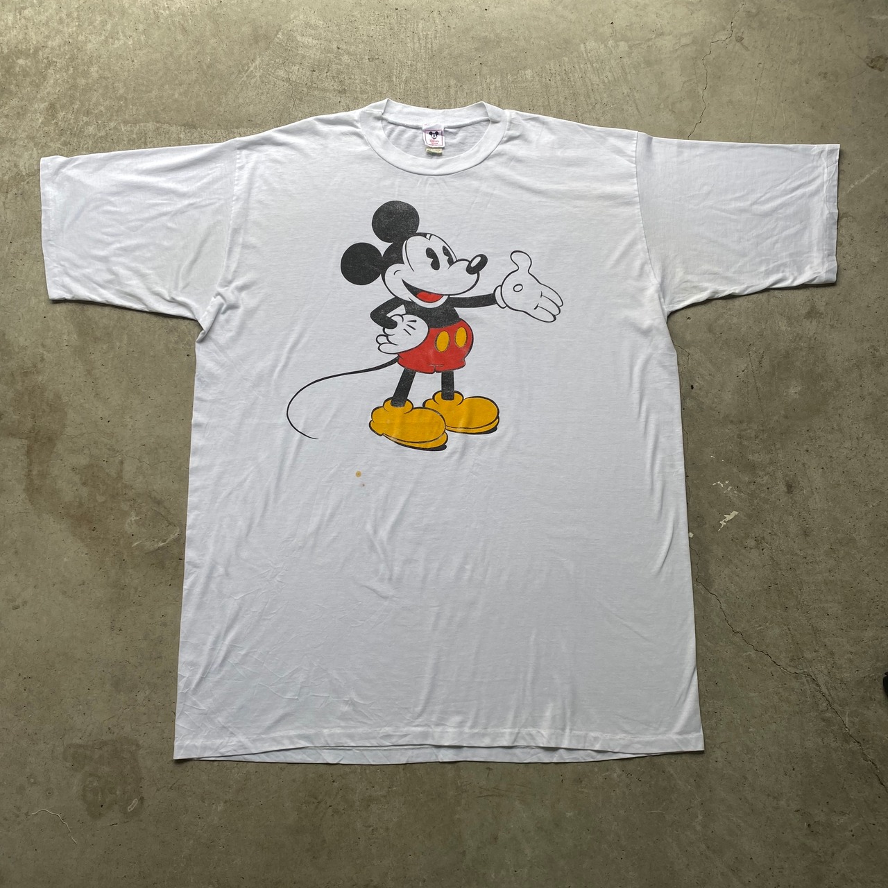 ビッグサイズ 80年代 DISNEY WEAR ディズニー MICKEY MOUSE ミッキー 