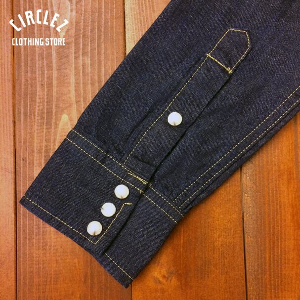 NAKED SUN ネイキッドサン DENIM WESTERN SHIRTS(INDIGO NAKED SUN ネイキッドサン DENIM WESTERN SHIRTS(INDIGO