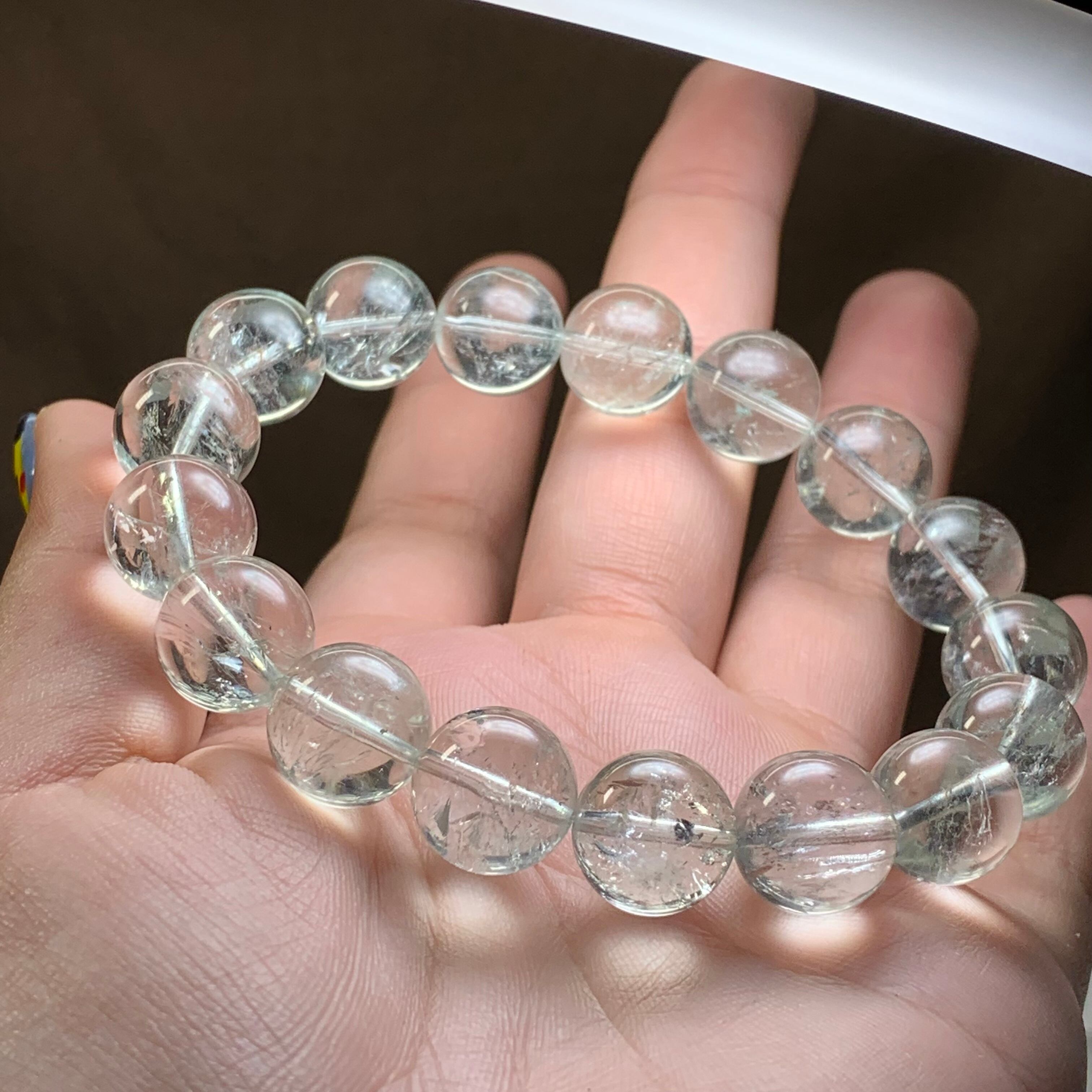 1.グリーンアメジスト・プラシオライト ブレスレット | TREASUREWORLD〜Fluorite〜