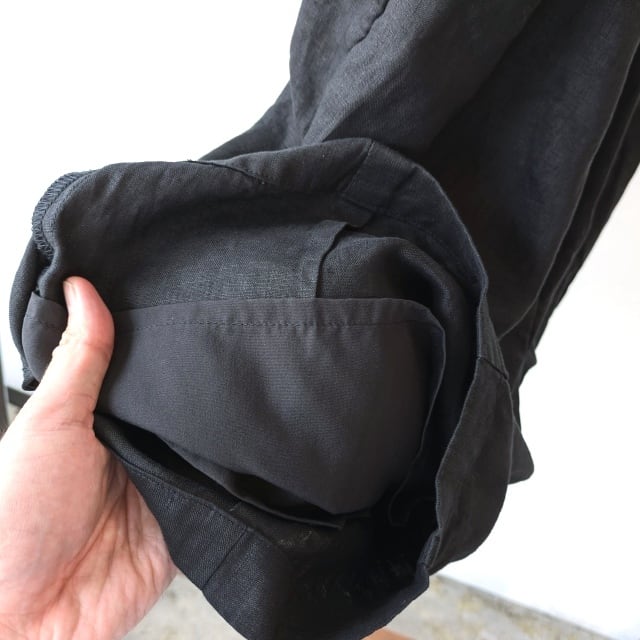 HARVESTY リネンイージーサーカスショーツ 40s-Linen Canvas Circus
