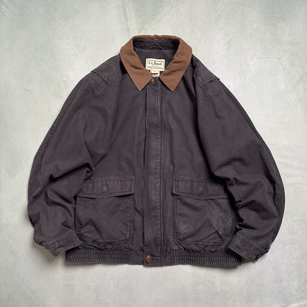 90-00sUSA古着ナイロンジャケットドリズラースイングトップピーチスキン黒 古着–90's～ OLD RALPH LAUREN ピーチスキン ドリズラー