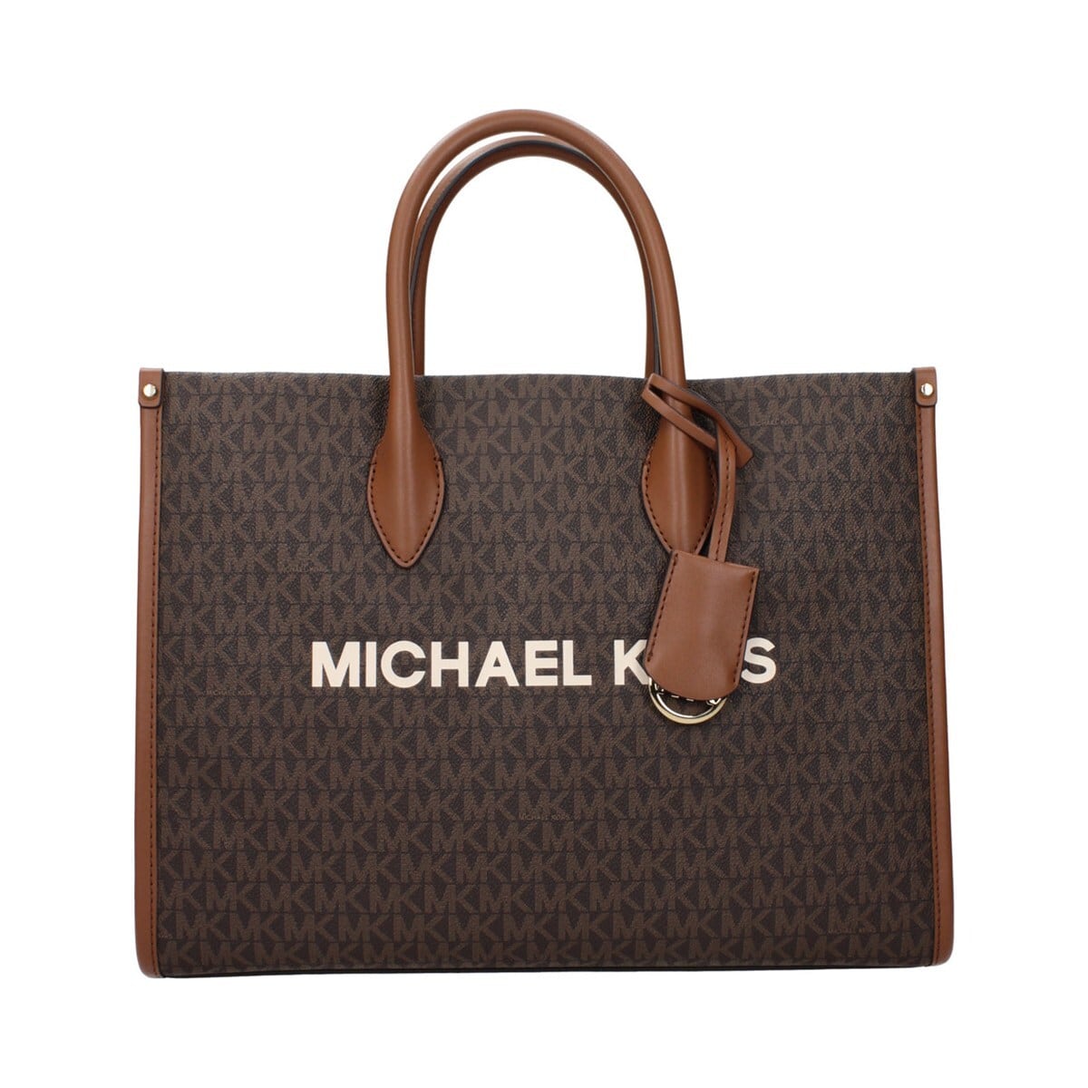 MICHAEL KORS マイケルコース レディース ハンドバッグ ファブリック ブラウン