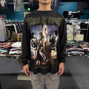 【CRADLE OF FILTH】クレイドル・オブ・フィルス "VAMPEROTICA / SIN TO BE FORGIVEN" 90's Vintage ロングスリーブTシャツ