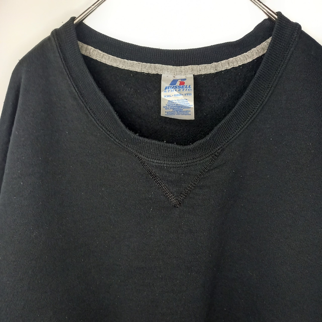 ラッセル　スウェット　ガゼット　トレーナー　太アーム　オーバーサイズ　2XL