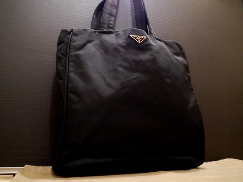 美品◆PRADAプラダ ビジネス可 ナイロントートハンド バッグ◆