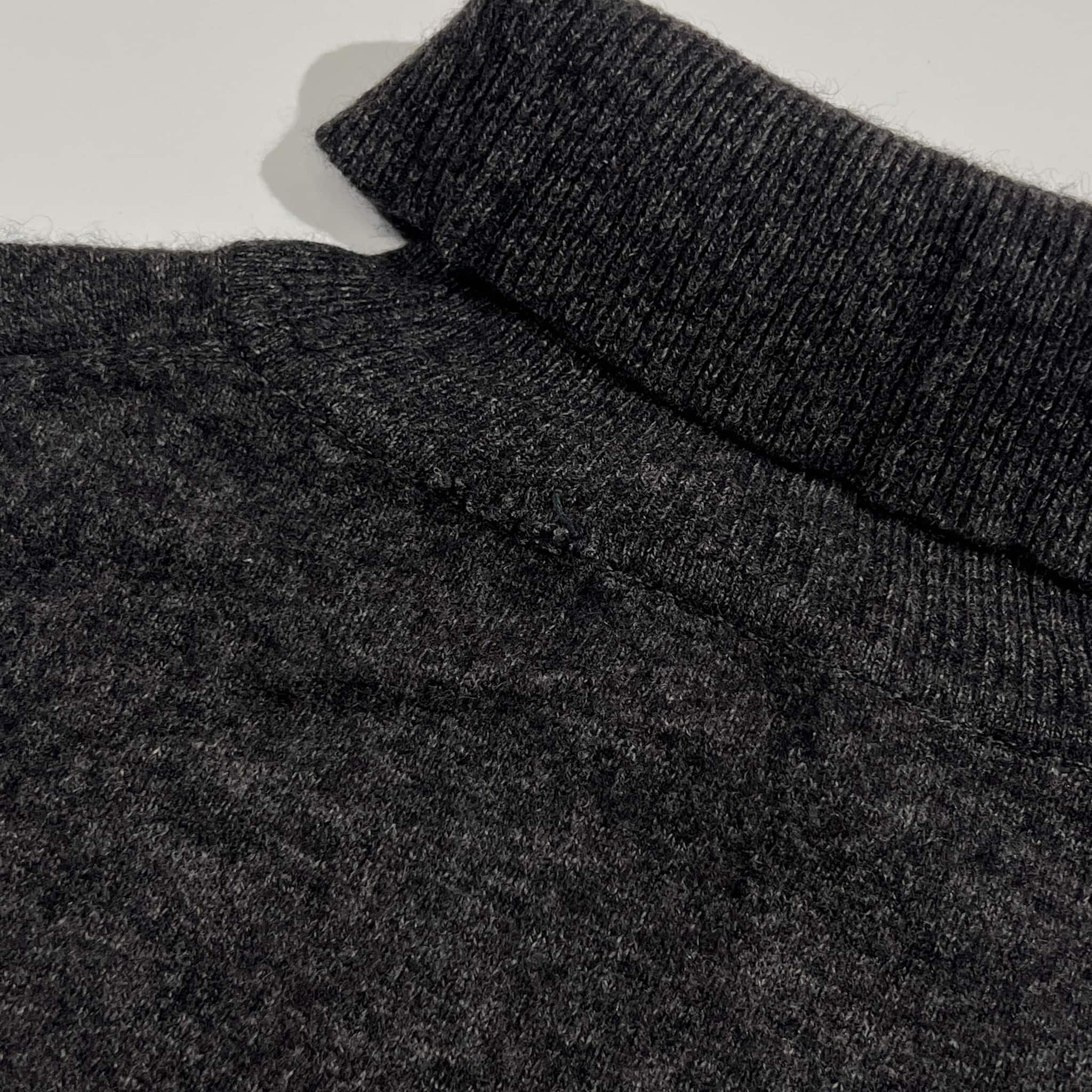 Dunhill - 【美品】dunhill ダンヒル ニット ヘザーブルー サイズ:XL