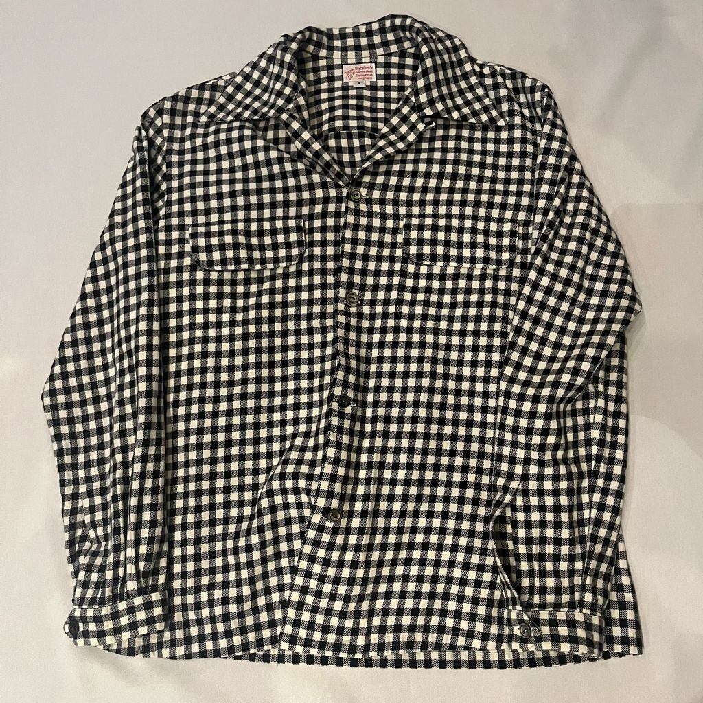 Bryceland's マイクロチェックシャツ Bryceland's ブライスランズ Check Shirt チェックシャツ