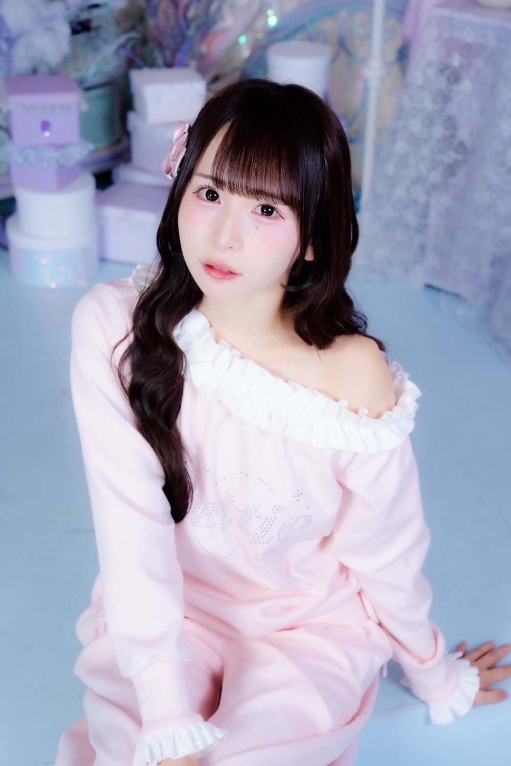 Kitten Frill One Shoulder Tops