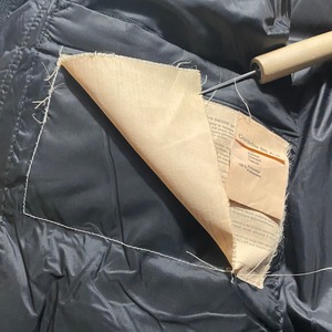 vintage MONCLER black down jacket “Bazille”