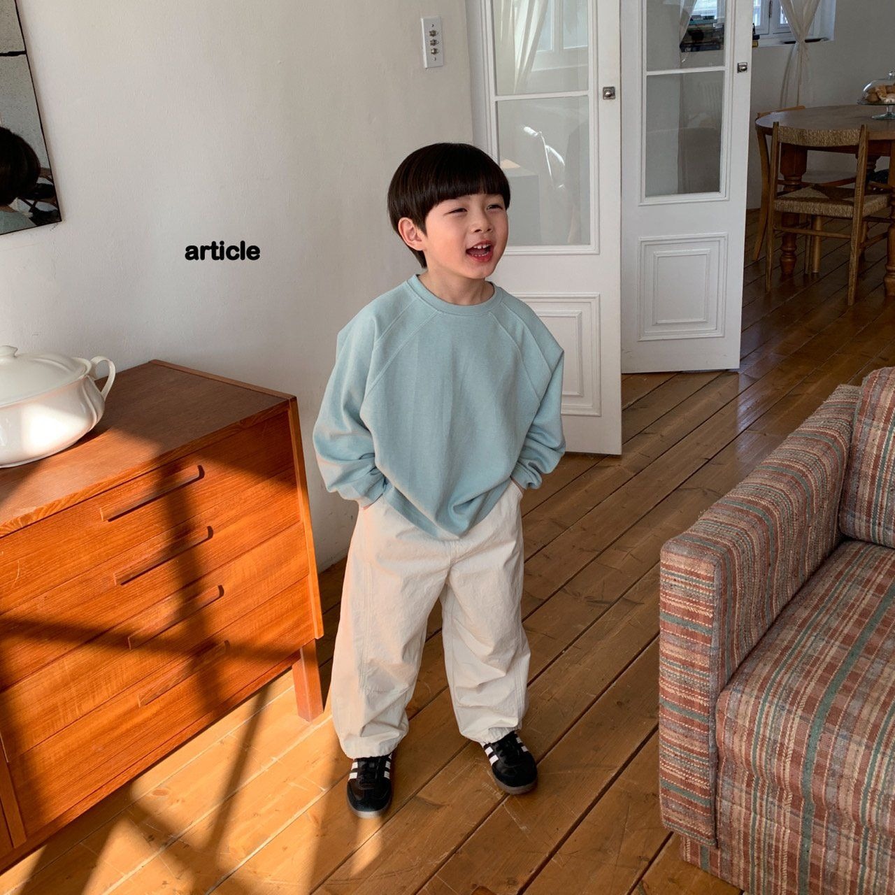[article] double stitch tee +fee2 / [아티클] 이중스티치티