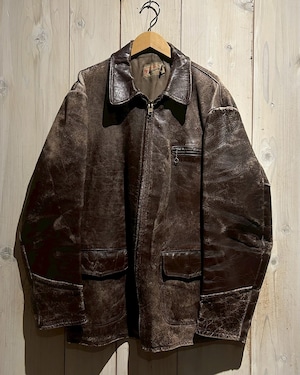 【a.k.a.C.a.k.a vintage】50's “HERCULES” Steerhide Vintage Leather Jacket